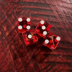 Paris Dice Lot of 4